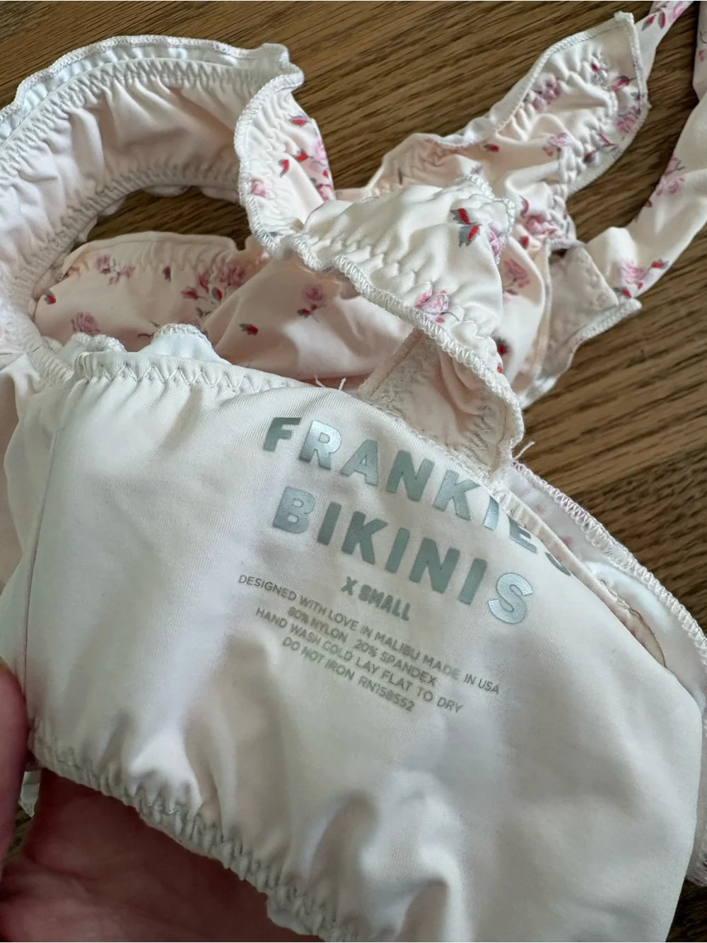 Frankies Bikinis delicate cream